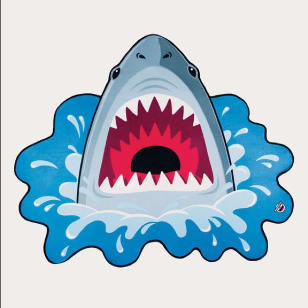 Gigantic Shark Beach Blanket